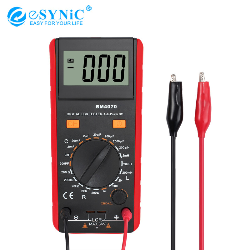 ESYNIC Đồng Hồ Đo Điện Dung BM4070 LCR, Điện Trở Cảm Tự-Xả
