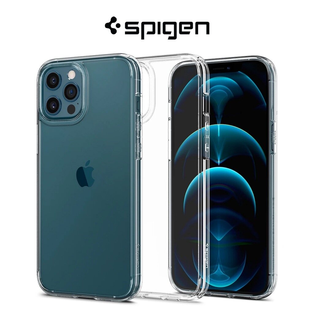 Spigen Ốp Lưng Cho iPhone 13 13 Pro 13 Pro Max 12/12 Pro 12 Pro Max Ốp Lưng Siêu Trong Suốt Lai Thiết Kế Mỏng Bảo Vệ Thả Rơi