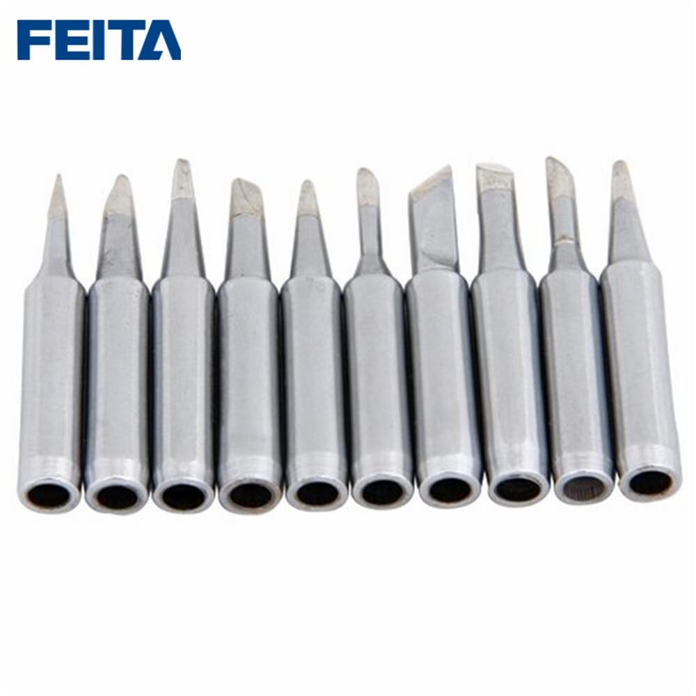 Feita mũi hàn 10 cái/bộ 900m-t-b/i/c/k mũi hàn mũi hàn cho trạm sửa chữa hakko quick atten 936