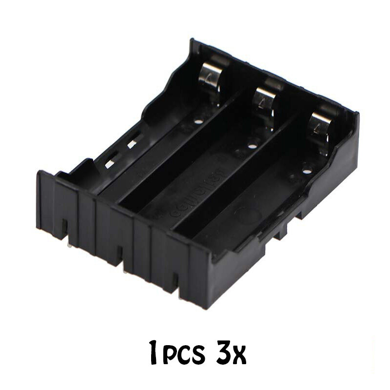 1PCS 1/2/3/4 Slot ABS 18650 Battery Case Holder Storage Box for 18650 Rechargeable Battery 3.7V DIY