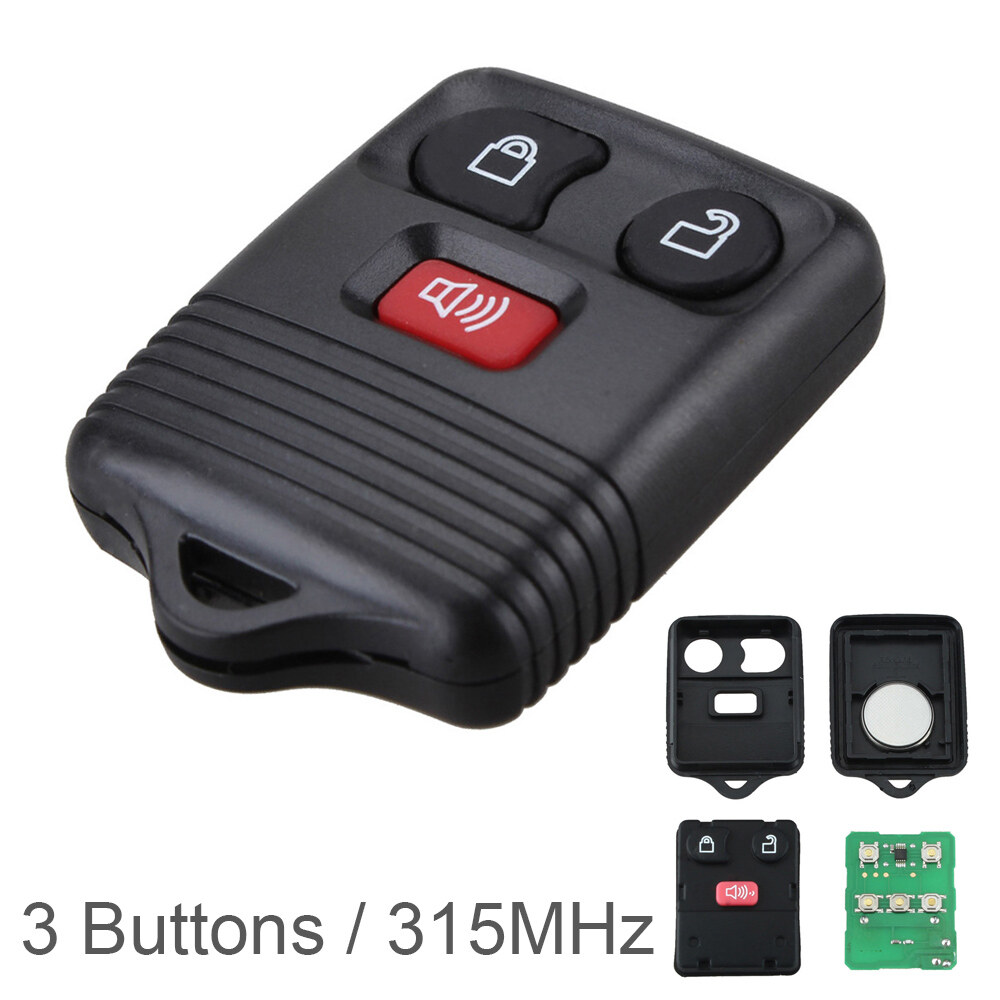 315MHz 3 Buttons Car Key Fob Keyless Entry Remote Replacement Fit for Ford / Mercury / Mazda ราคา 107 บาท*ส่งฟรี