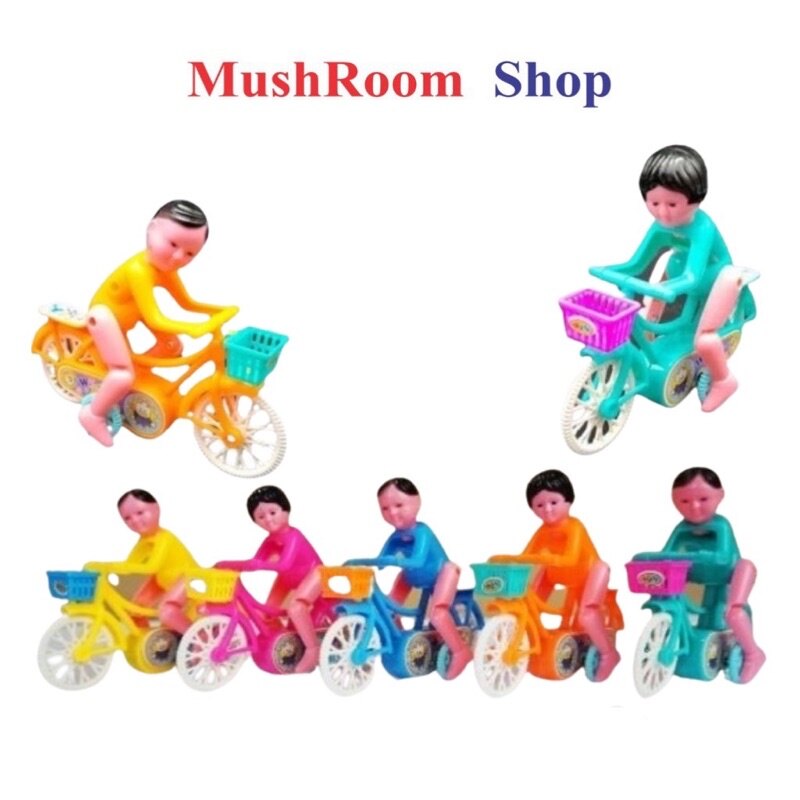 Đồ chơi mô hình xe đạp đua chạy cót