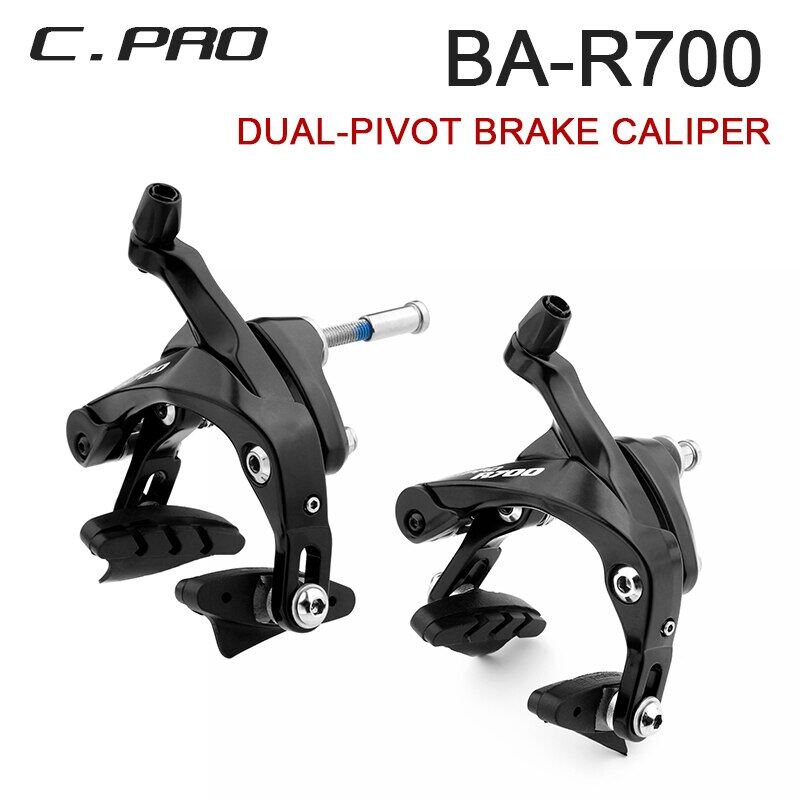 Phanh xe hai trục trước và sau phanh xe đạp c-pro-ba-r700