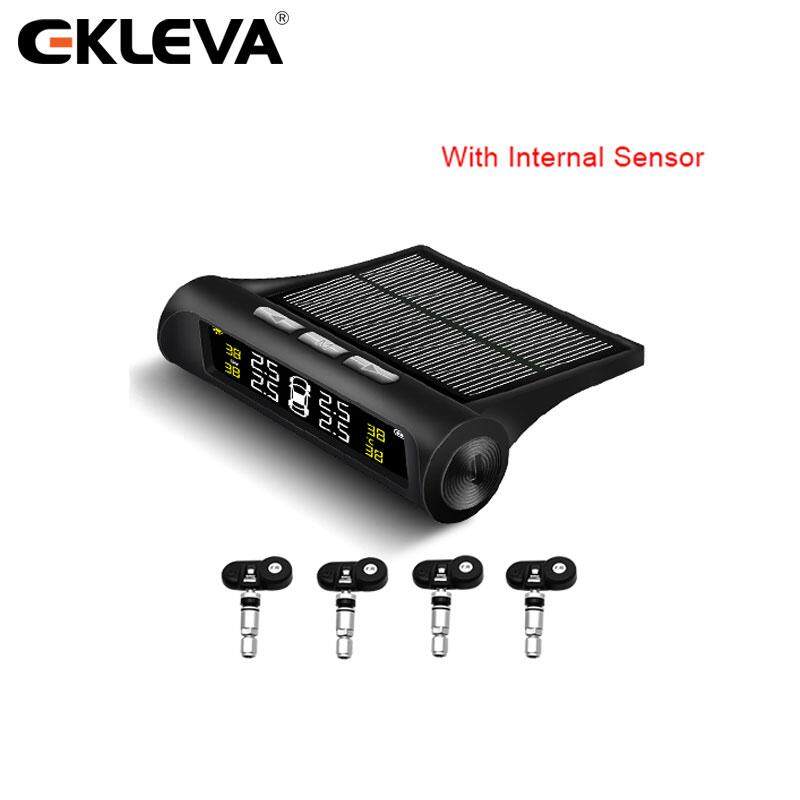 EKLEVA ใหม่พลังงานแสงอาทิตย์ TPMS ยางสมาร์ทตรวจสอบแรงดันยางรถยนต์ระบบ USB ดิจิตอลจอแสดงผล LCD อัตโนมัติสัญญาณเตือนภัยคำเตือน with4 เซ็นเซอร์ EKLEVA ใหม่พลังงานแสงอาทิตย์ TPMS ยางสมาร์ทตรวจสอบแรงดันยางรถยนต์ระบบ USB ดิจิตอลจอแสดงผล LCD อัตโนมัติสัญญาณเตือนภัยคำเตือน with4 เซ็นเซอร์
