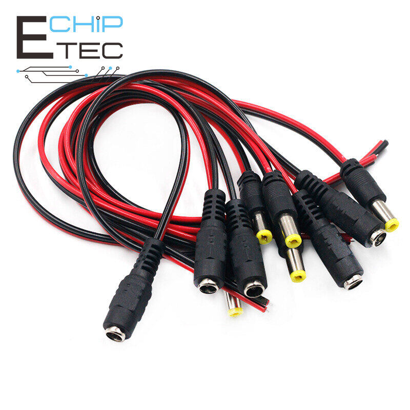 20pcs 5a dc 5.52.1mm nam và cổng kết nối cái