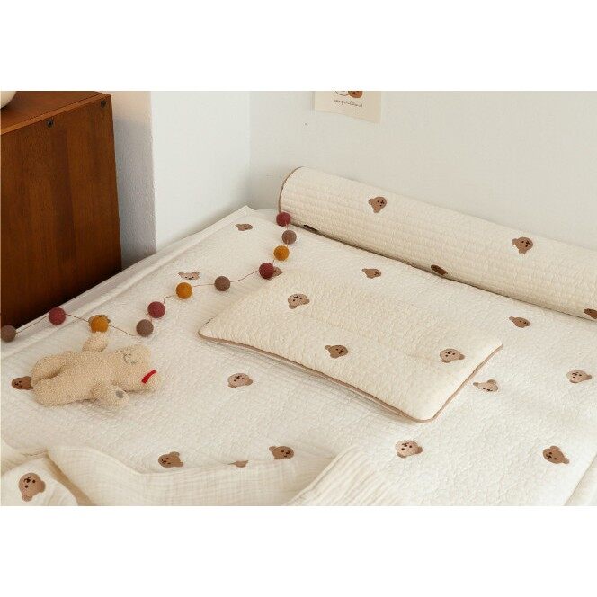 [HCM][ Chebebe ] Gối Nằm Chữ Nhật Th&ecircu H&igravenh Gấu Shagomi Chezbebe H&agraven Quốc