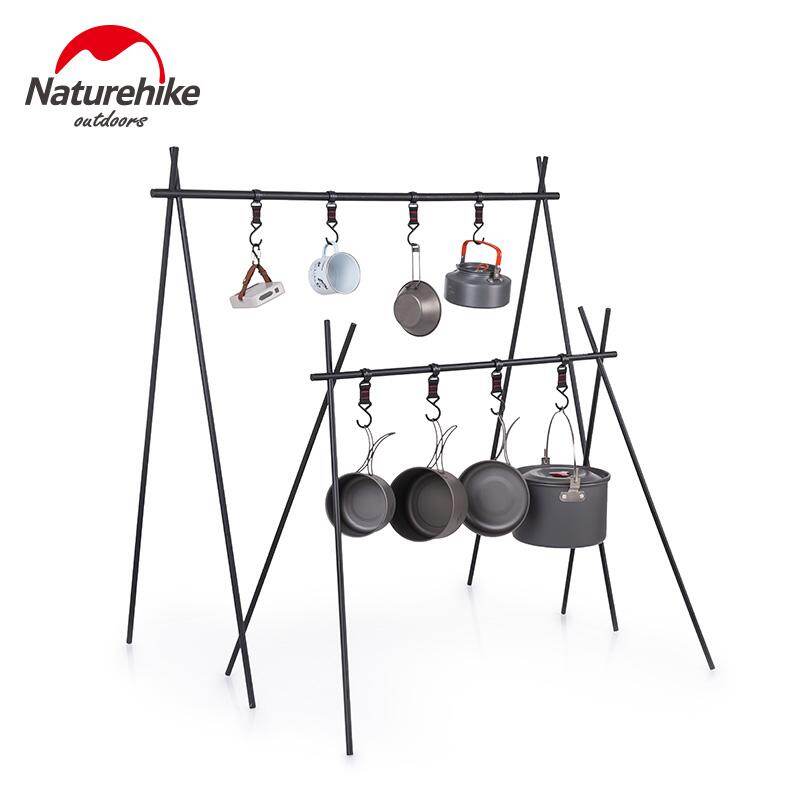 Naturehike Aluminum Alloy Hanging Rack Outdoor Camping 8kg Bearing Weight Triangular Rack Clothes Storage Rack