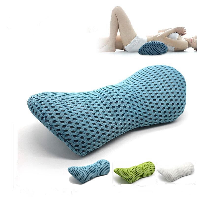 【hot】 4DBed Sleeping Lumbar Support Pillow for Side Sleepers Pregnancy Relieve Hip Tailbone Pain Sciatica ChairBack Cushion