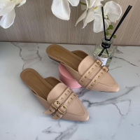 Heaves - sepatu Mules hak wanita Doran