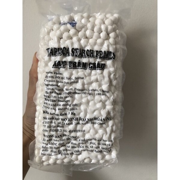 Trân châu trắng hoàn anh 1kg