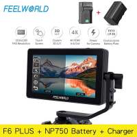 FEELWORLD F6 PLUS V2 6 Inch on Camera DSLR Field Monitor 3D LUT Touch Screen IPS FHD 1920x1080 Video Focus Assist Support 4K HDMI【New Version】