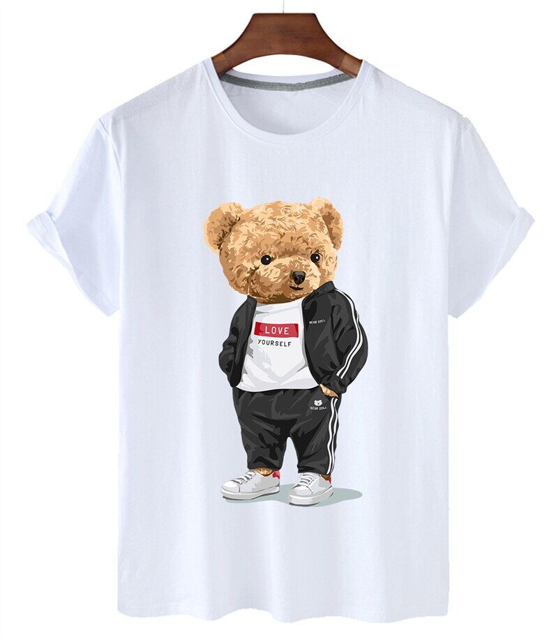 teddy bear t shirt printing