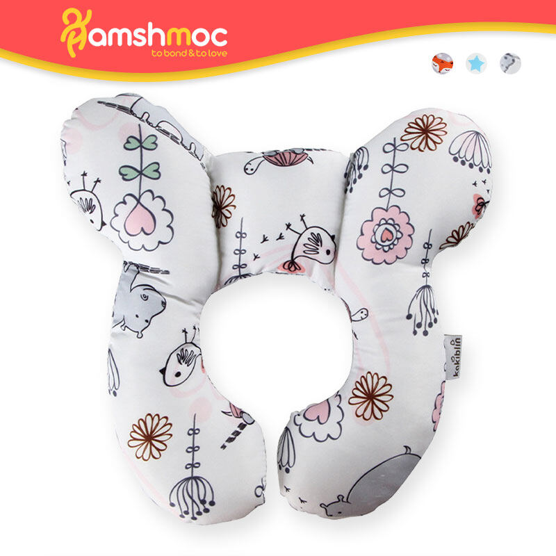 Hamshmoc Mềm ghế ngồi trong ô tô cho em bé Gối Đầu bảo vệ cổ Phổ Du Lịch gối tựa Cho Trẻ Em Comfort Xe phụ kiện xe đẩy Ngủ Positione protecter