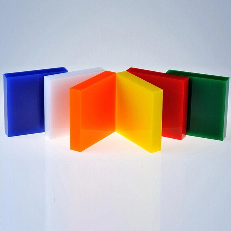 Custom PMMA cut 4x8' feet glass 3mm thick colored sheet for advertising