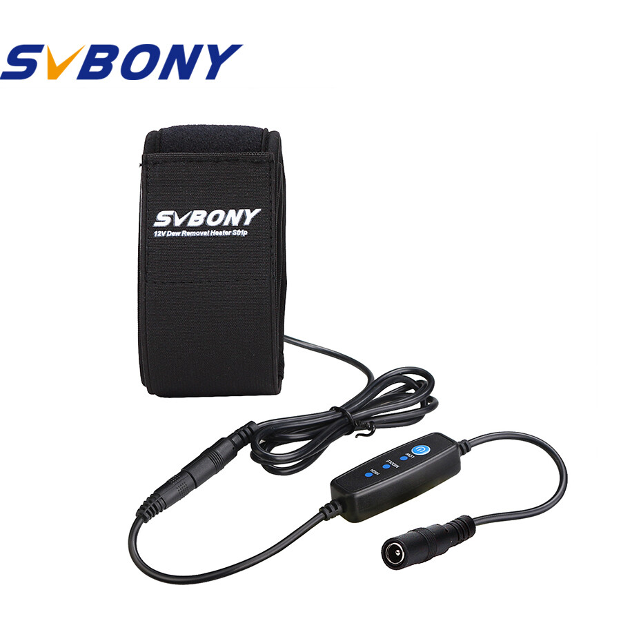 SVBONY Dải Sưởi Khử Sương Màu Đen SV192 12V/480Mm, 12V/560Mm, Cho Kính Viễn Vọng Thiên Văn/Ống Kính Máy Ảnh SLR