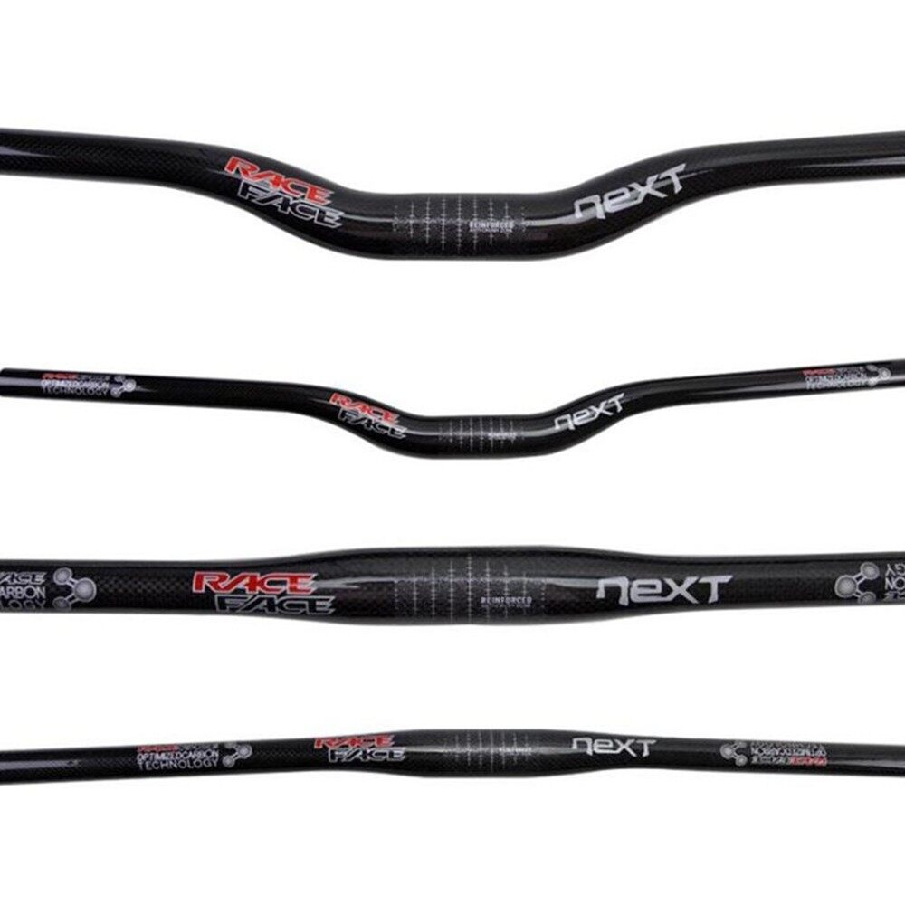 Race face tay lái next glossy 3k tay lái carbon tay lái xe đạp phẳng/tăng 31.8mm cho xe đạp leo núi