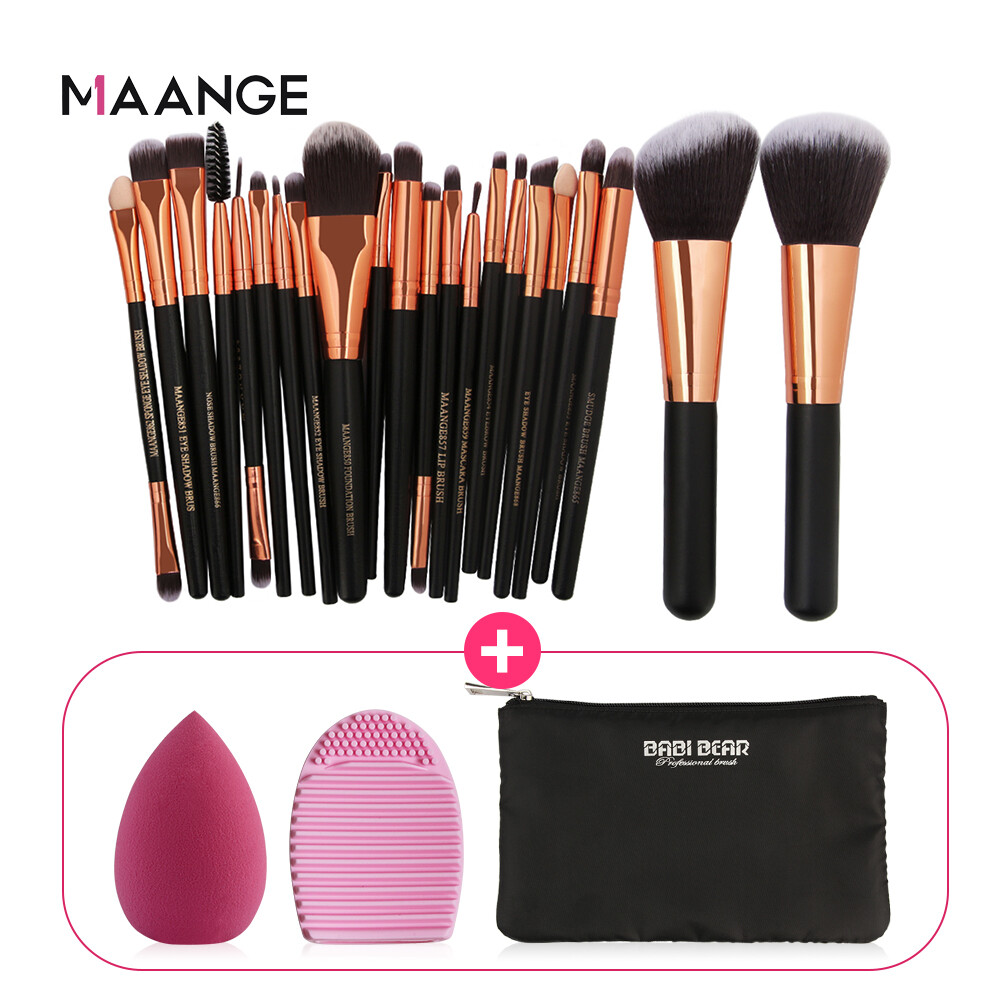 Bộ Cọ Trang Điểm 15 Phấn Nền Phấn Mắt Môi Phòng Tắm Bộ