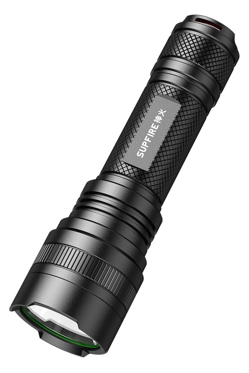 Superfire đèn pin l6-g mới đèn pin 36w nổi bật mạnh mẽ đèn cắm trại siêu dài 2000 lumens và tuổi thọ pin dài