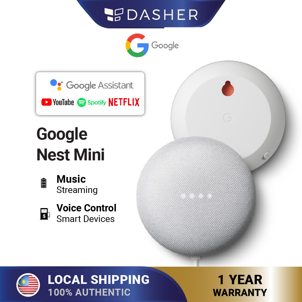 Google Nest Mini 2nd Gen Speaker Smart 