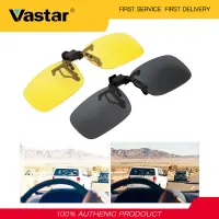 Vastar Polarized Glasses Driving/Outdoor Clip on Sunglasses Night Vision For Metal Frame
