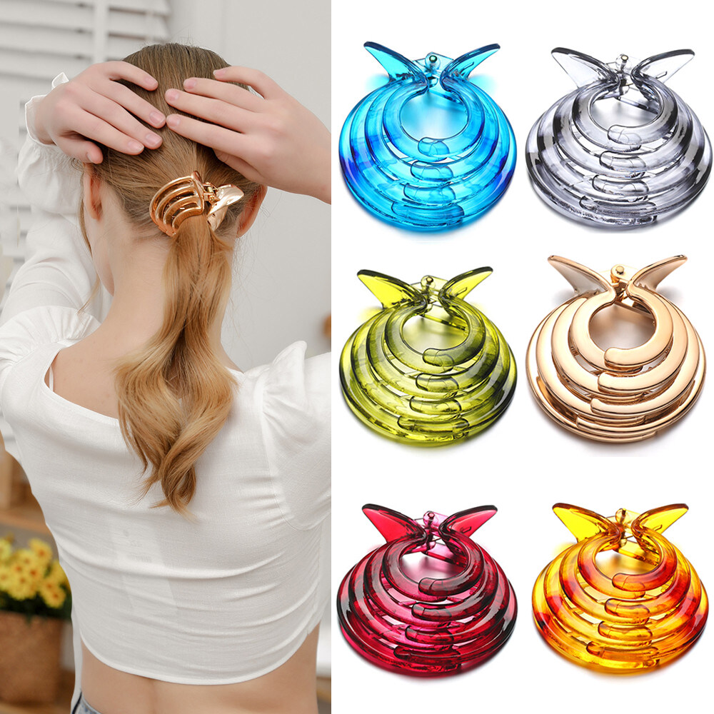 PAN6303936269 Women Hair Accessories Expanding Hair Clip Combs Ponytail Holder Hair Braider Korean Hair Claw Banana Clip