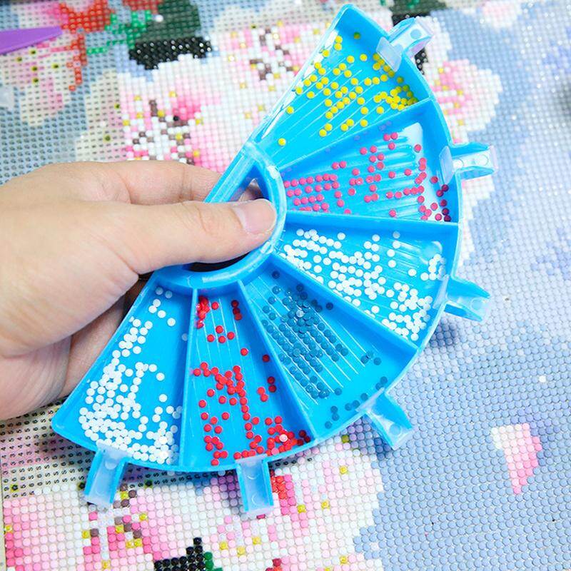 19pcs 5D kim cương hình ảnh Bút Bộ dụng cụ tự làm tranh thạch anh công cụ và phụ kiện Tranh hạt kim cương thủ công mỹ nghệ Tranh thạch anh Bộ dụng cụ tranh xách tay Tranh thạch anh Bộ dụng cụ tranh