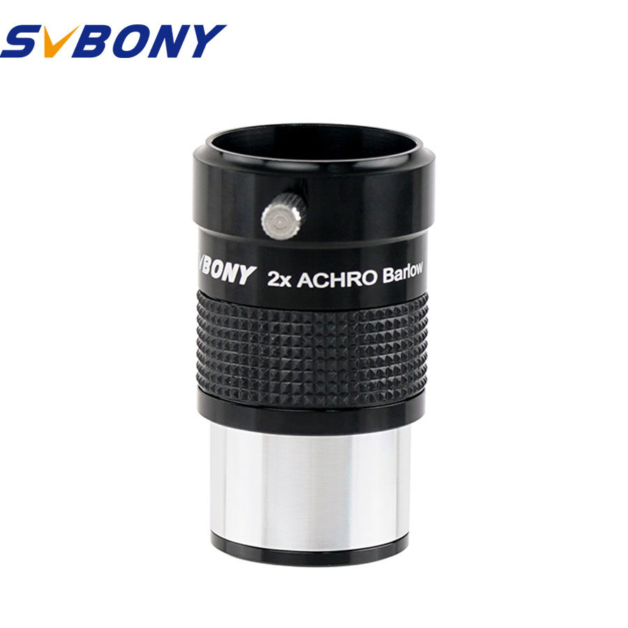 SVBONY SV118 1.25 Inch 2x Achromatic Barlow Fully Multi-coated High Resolution Color Corrects