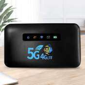 Portable 4G/5G Mobile WiFi Router with Sim Card Slot