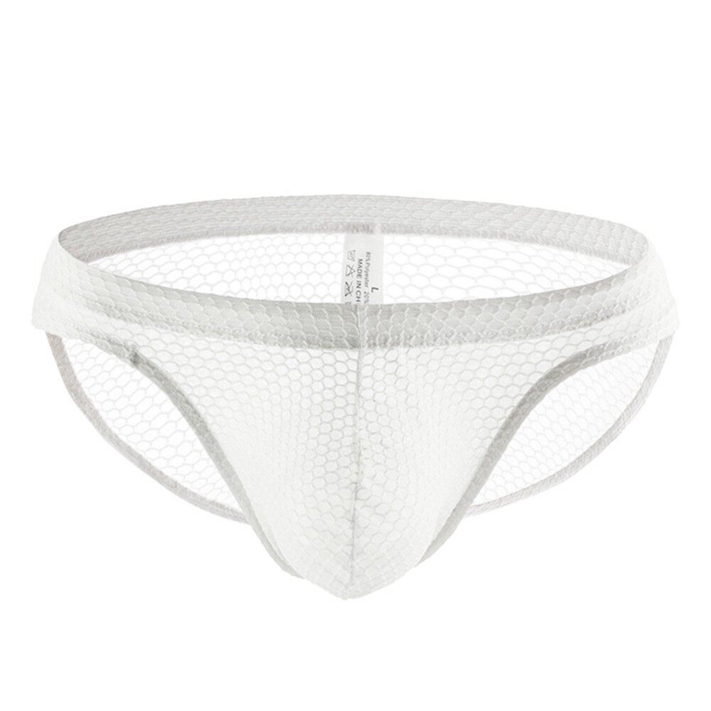 Quần lót lưới lưới cho nam, nội y quần lót, đồ lót cạp trễ quần lót bikini
