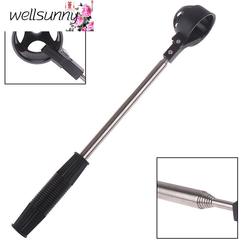 Wellsunny 1PC Automatically Telescopic Portable Golf Equipment Pick Up Club Golf Ball