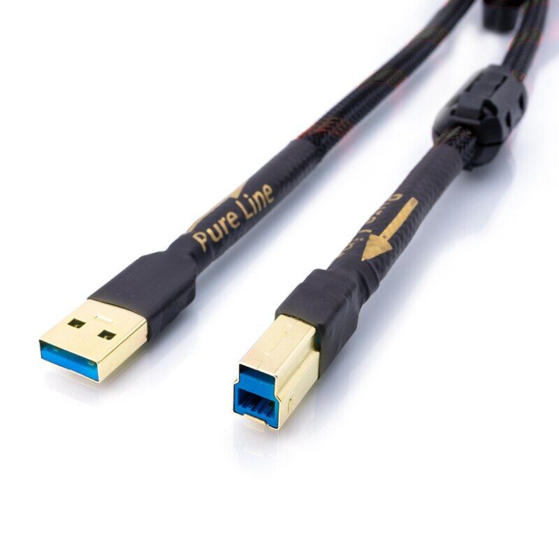 New monster cable cáp máy in hifiusb cáp dữ liệu usb ab chất lượng cao usb 3.0 type a male to b male tương thích với 2.0