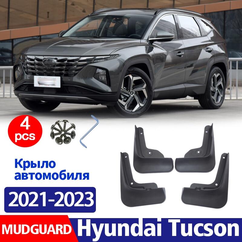 Tấm chắn bùn phụ kiện xe hơi 4 tấm chắn bùn trước sau cho hyundai tucson nx4 2021 2022 2023 tấm chắn bùn tấm chắn bùn tấm chắn bùn