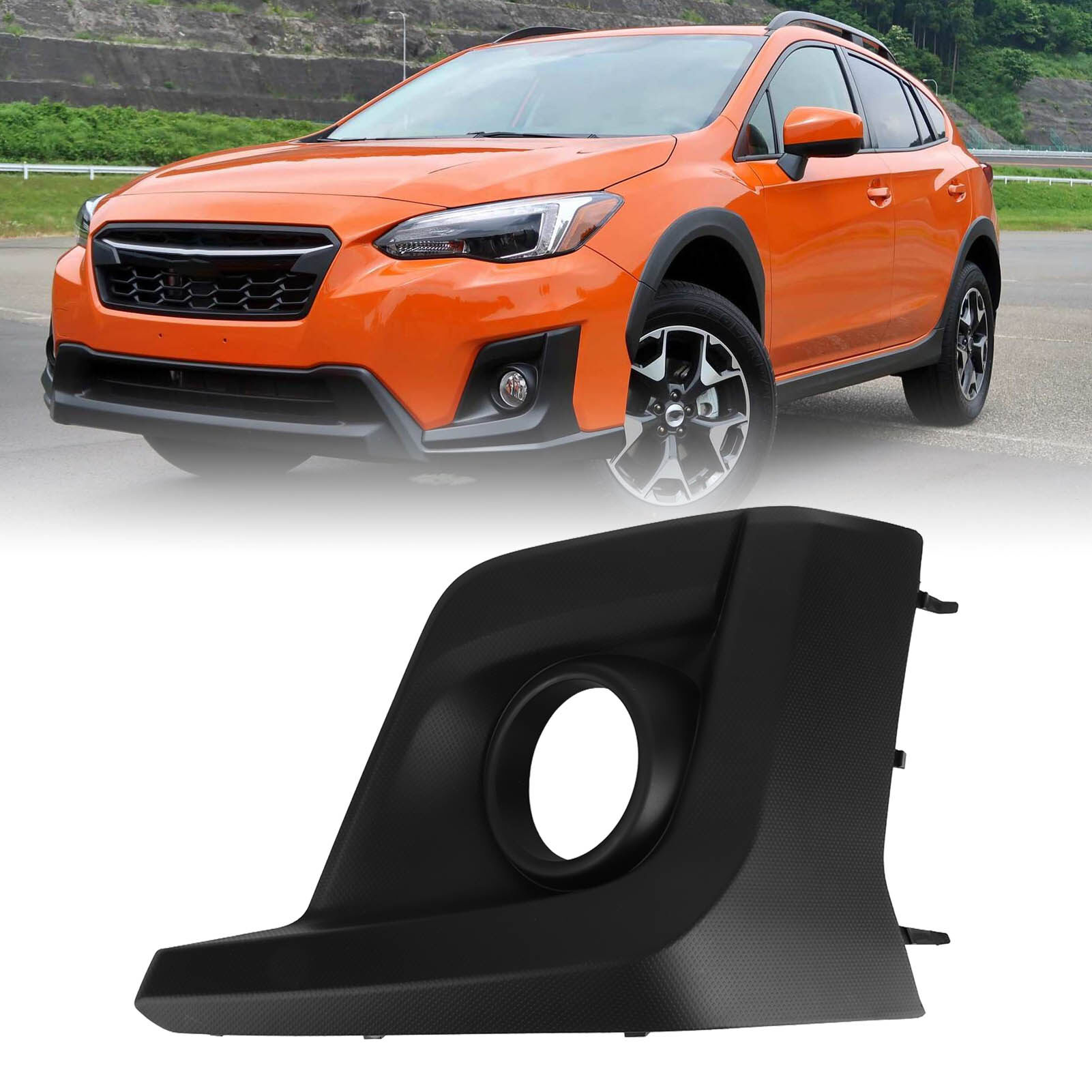 Chống trầy xước viền đèn sương mù bảo vệ 2 bên lái xe cho crosstrek 2018 ‑ 2020 57731fl09