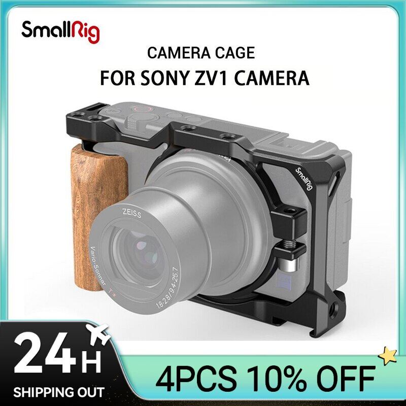 Lồng máy ảnh smallrig cho máy ảnh Sony zv1 giàn máy ảnh vlogging Trọng lượng nhẹ có thể gắn với chân máy cho video vlog 2938/2937