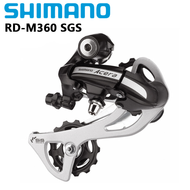 Shimano Acera M360 m3020 Cùi đề sau tốc độ 7/8 núi Xe Đạp Có Derailleur phía sau Cùi đề sau chân dài Nguyên phụ kiện xe đạp
