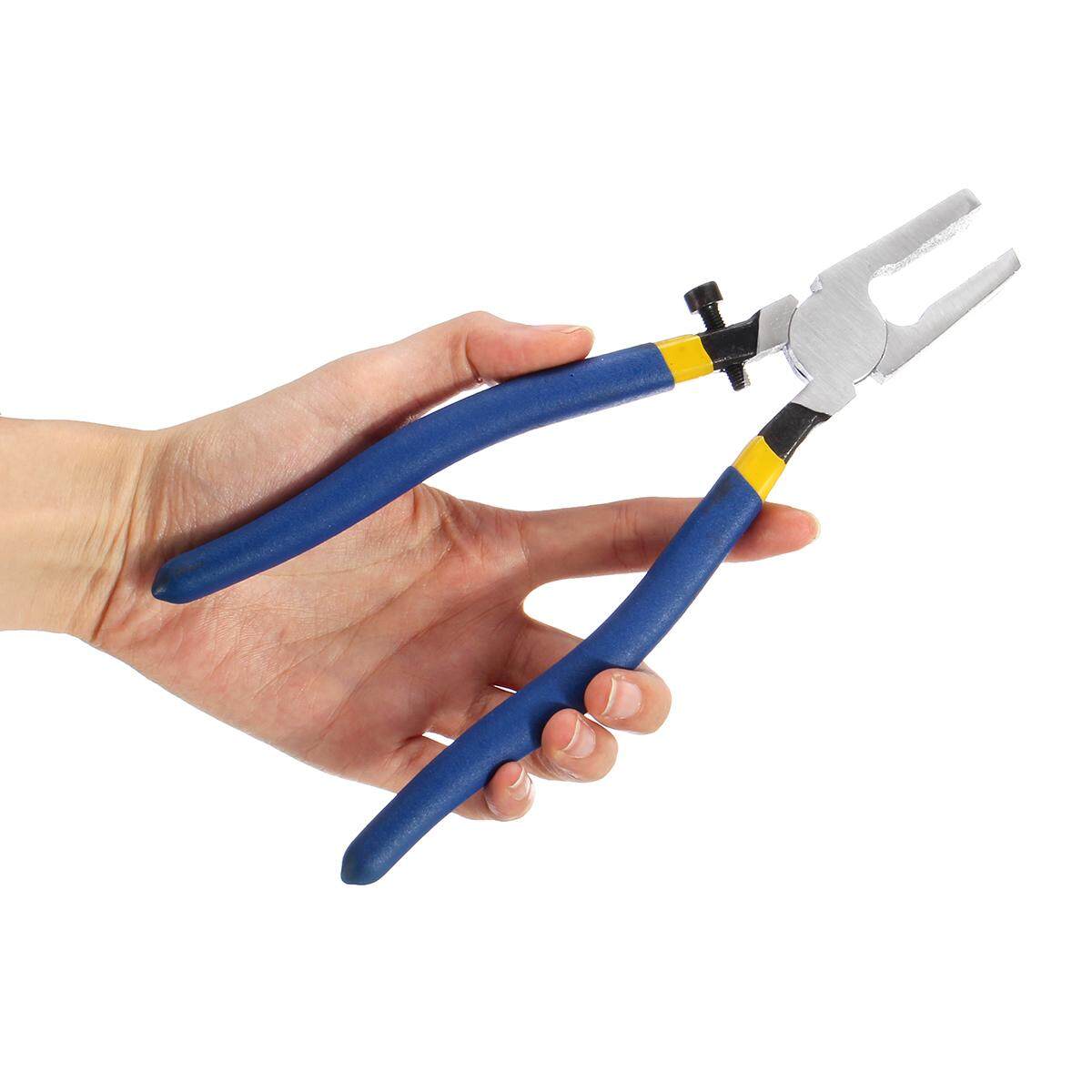 Generic 8" Breaking Grozing E Pliers Flat End Breaker Grozier Pliers