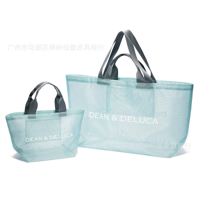 Nhật Bản thời trang mới mùa hè thương hiệu Dean & deluca túi lưới Túi mua