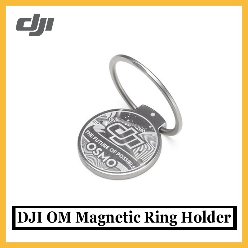 In stock DJI OM 4 Magnetic Ring Holder Snap your smartphone onto OM4 quickly and easily thanks to the magnetic ring holder in stock