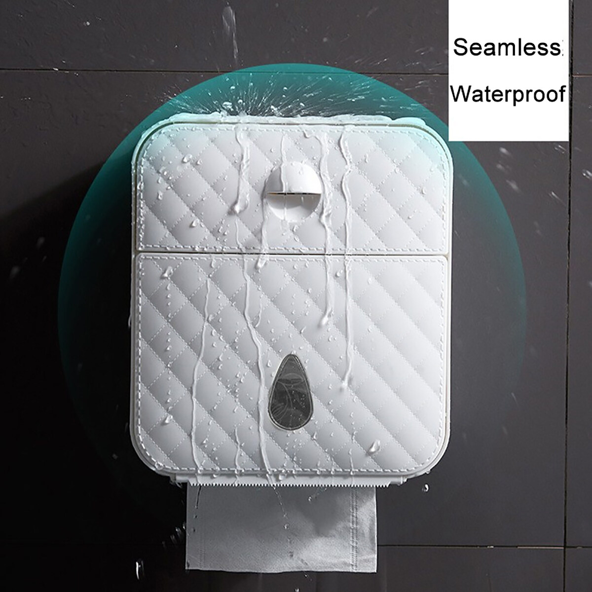 Generic 1/2 Layers Wall Mounted Paper Tissue Towel Dispenser Toilet