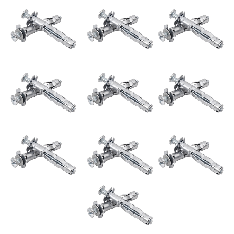 M4 x 38mm heavy duty metal plasterboard cavity wall fixings anchors plugs