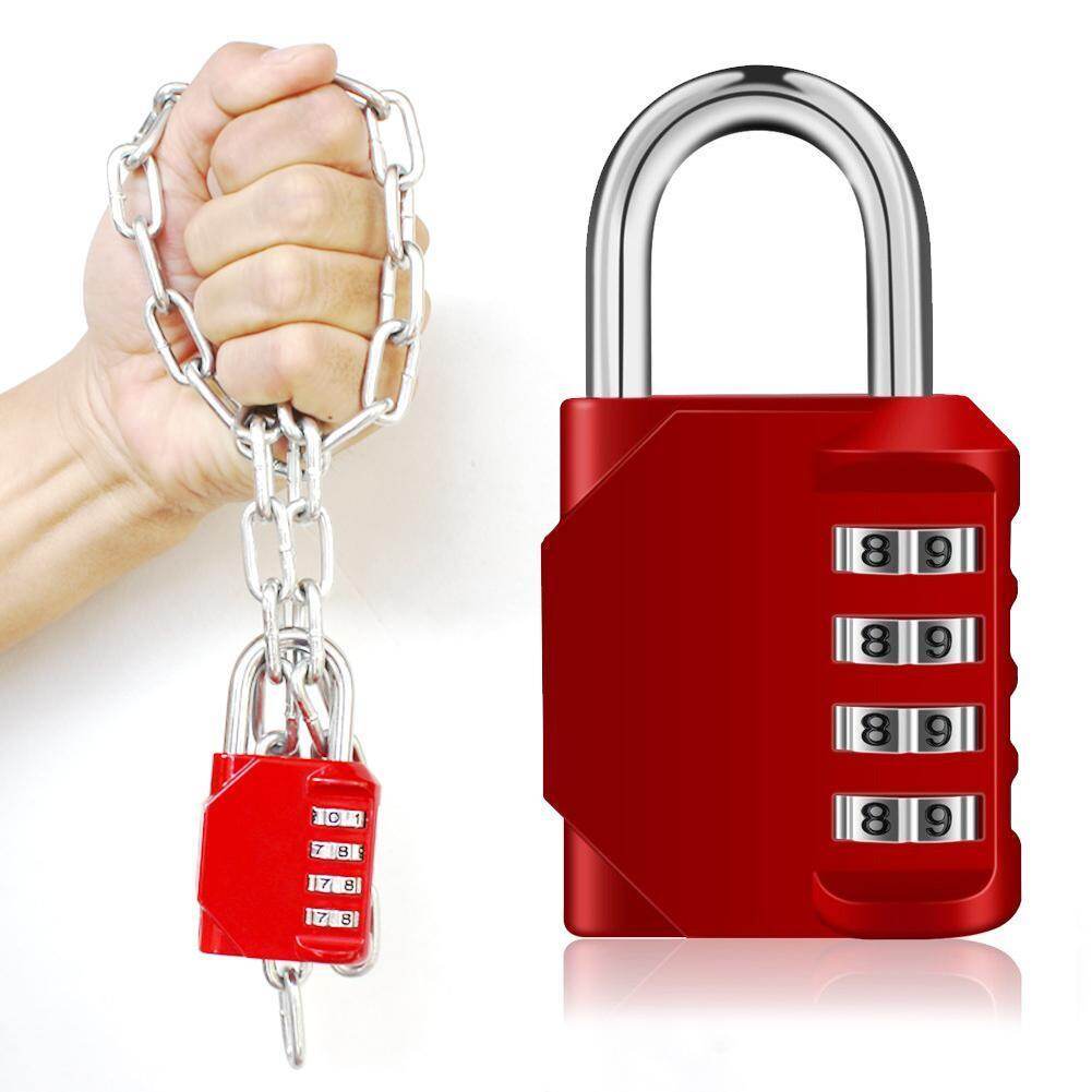 Mật khẩu kết hợp móc khóa an ninh lại settable combo du lịch an toàn khóa móc khóa ổ khóa hành lý