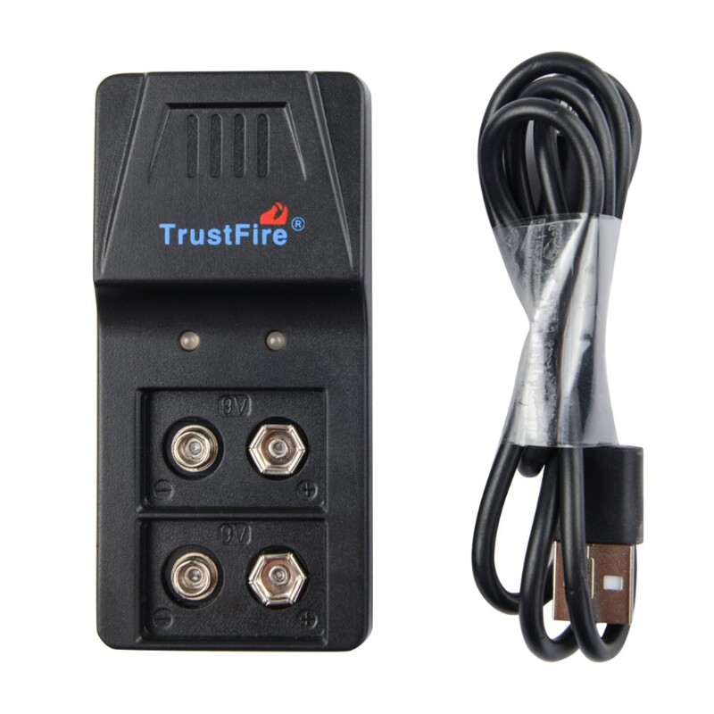 Bộ sạc pin thông dụng cho pin sạc 9v và pin 9v ni-mh 6f22