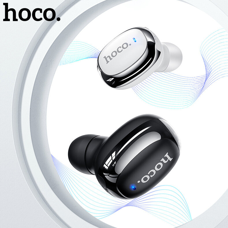 HOCO 100% Original Universal  E54 Mini Bluetooth Single Earphone Bluetooth 5.0 for iphone 12 Samsung Vivo oppo