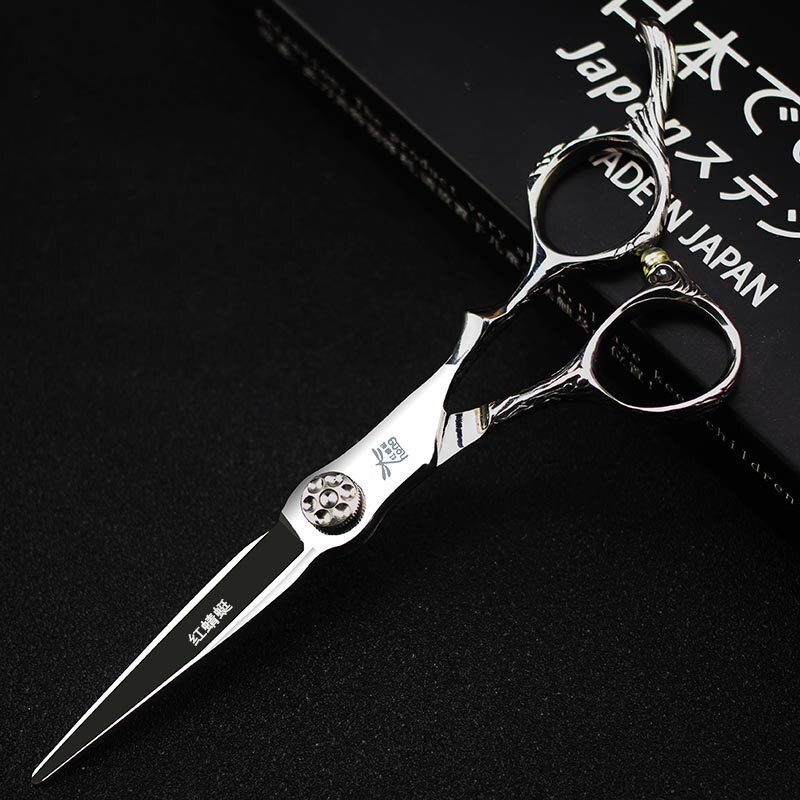 Kéo cắt tóc kéo cắt tóc chuyên nghiệp cho thợ làm tóc/tạo mẫu cắt tóc tay phải 6 inch 440c kéo cắt tóc giả bằng thép không gỉ
