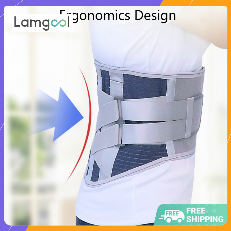 Hàng sẵn có Đai đeo hỗ trợ thắt lưng tự làm ấm từ chỉnh hình nẹp lưng hỗ trợ Cạp có thể điều chỉnh đai luyện tập đau Relief cột sống thẳng oua3365