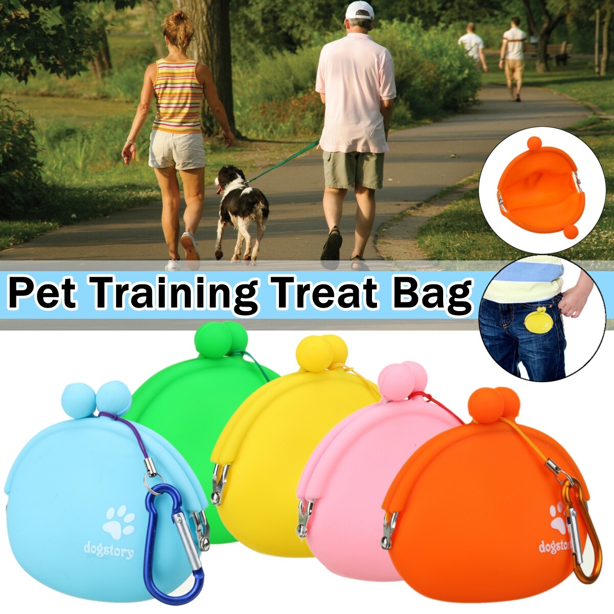 Dog Food Bag Dog Food Bags, Waterproof Treat Bags For Dog Training