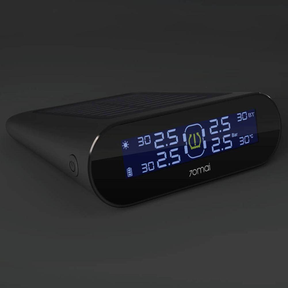 ALLOYSEED 70Mai TPMS พลังงานแสงอาทิตย์ USB Dual ชาร์จยางหน้าจอวัดแรงดันลมยาง Tester ALLOYSEED 70Mai TPMS พลังงานแสงอาทิตย์ USB Dual ชาร์จยางหน้าจอวัดแรงดันลมยาง Tester
