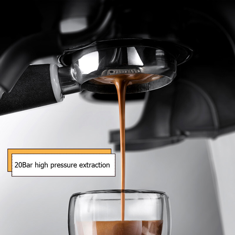 Barsetto commercial coffee machine grinding integrated espresso machine semiautomatic pump