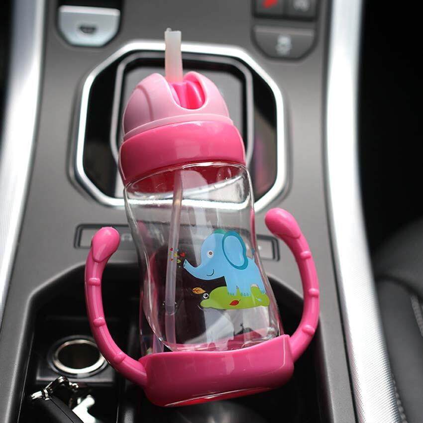 ถ้วยหัดดื่มสำหรับลูกรักวัย 5 เดือนขึ้นไป Cute baby bottle Learning Cup With Handle 300 ml