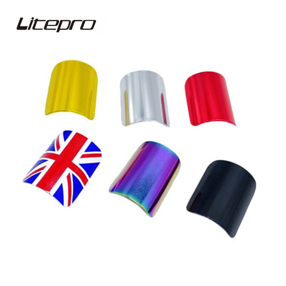 Litepro xe đạp gấp chạc phía sau u-tấm hình dán khung ống hút bảo vệ tự dán cho xe đạp brompton